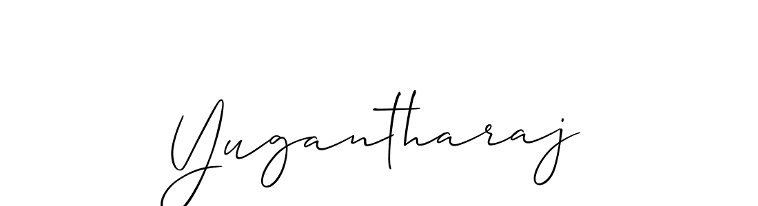 Also we have Yugantharaj name is the best signature style. Create professional handwritten signature collection using Allison_Script autograph style. Yugantharaj signature style 2 images and pictures png