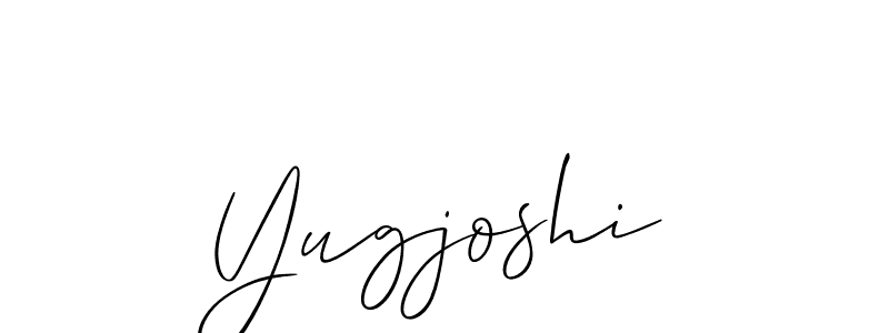 Make a beautiful signature design for name Yugjoshi. Use this online signature maker to create a handwritten signature for free. Yugjoshi signature style 2 images and pictures png