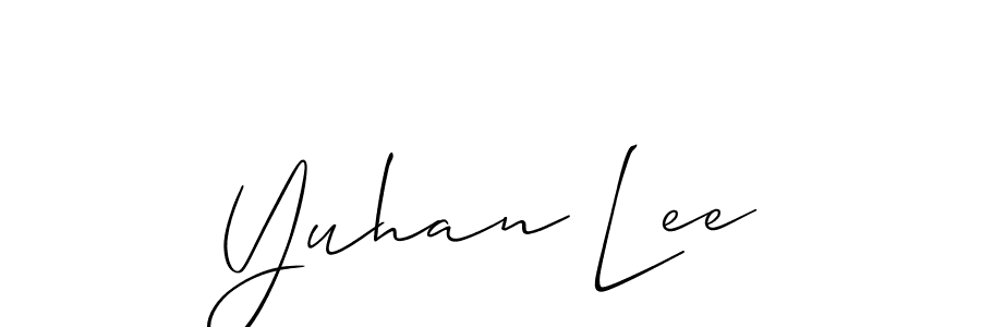See photos of Yuhan Lee official signature by Spectra . Check more albums & portfolios. Read reviews & check more about Allison_Script font. Yuhan Lee signature style 2 images and pictures png