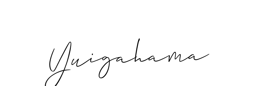 Also You can easily find your signature by using the search form. We will create Yuigahama name handwritten signature images for you free of cost using Allison_Script sign style. Yuigahama signature style 2 images and pictures png