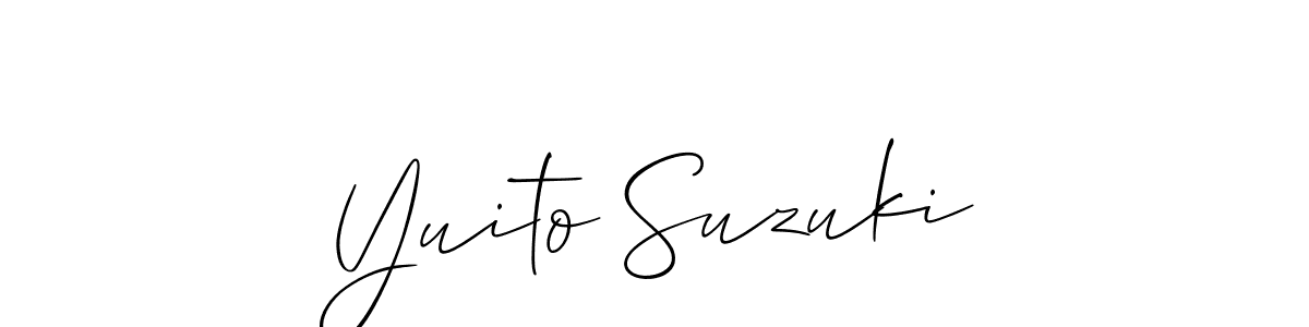 This is the best signature style for the Yuito Suzuki name. Also you like these signature font (Allison_Script). Mix name signature. Yuito Suzuki signature style 2 images and pictures png