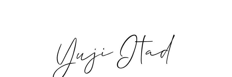 Similarly Allison_Script is the best handwritten signature design. Signature creator online .You can use it as an online autograph creator for name Yuji Itad. Yuji Itad signature style 2 images and pictures png