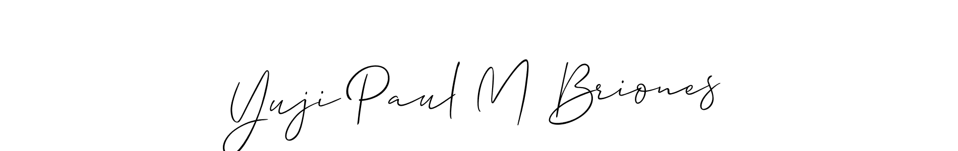 Here are the top 10 professional signature styles for the name Yuji Paul M Briones. These are the best autograph styles you can use for your name. Yuji Paul M Briones signature style 2 images and pictures png