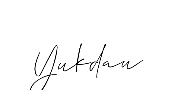 Here are the top 10 professional signature styles for the name Yukdau. These are the best autograph styles you can use for your name. Yukdau signature style 2 images and pictures png