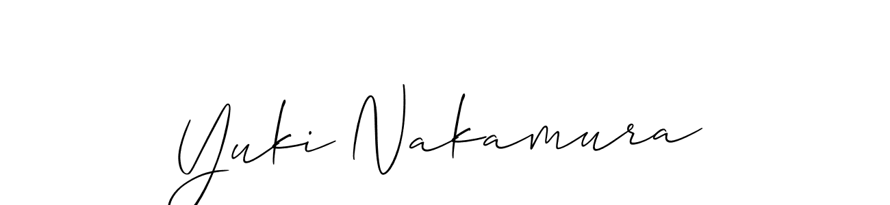 You can use this online signature creator to create a handwritten signature for the name Yuki Nakamura. This is the best online autograph maker. Yuki Nakamura signature style 2 images and pictures png