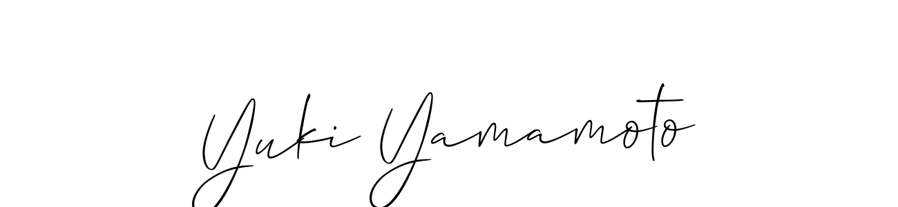 Once you've used our free online signature maker to create your best signature Allison_Script style, it's time to enjoy all of the benefits that Yuki Yamamoto name signing documents. Yuki Yamamoto signature style 2 images and pictures png