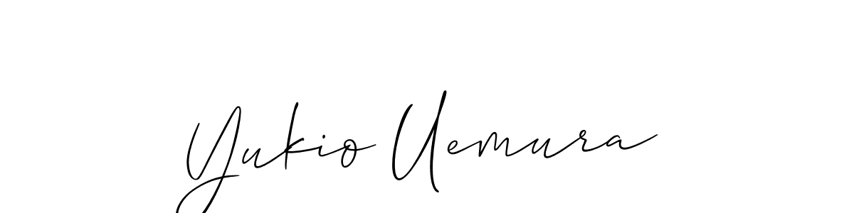 Make a beautiful signature design for name Yukio Uemura. Use this online signature maker to create a handwritten signature for free. Yukio Uemura signature style 2 images and pictures png