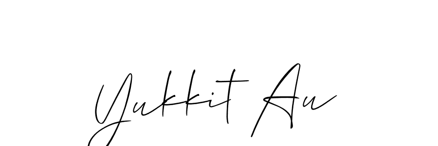 How to Draw Yukkit Au signature style? Allison_Script is a latest design signature styles for name Yukkit Au. Yukkit Au signature style 2 images and pictures png