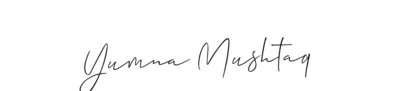 Once you've used our free online signature maker to create your best signature Allison_Script style, it's time to enjoy all of the benefits that Yumna Mushtaq name signing documents. Yumna Mushtaq signature style 2 images and pictures png