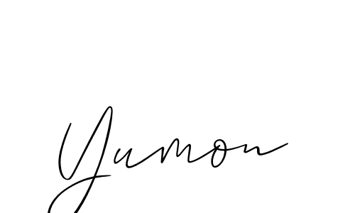 See photos of Yumon official signature by Spectra . Check more albums & portfolios. Read reviews & check more about Allison_Script font. Yumon signature style 2 images and pictures png