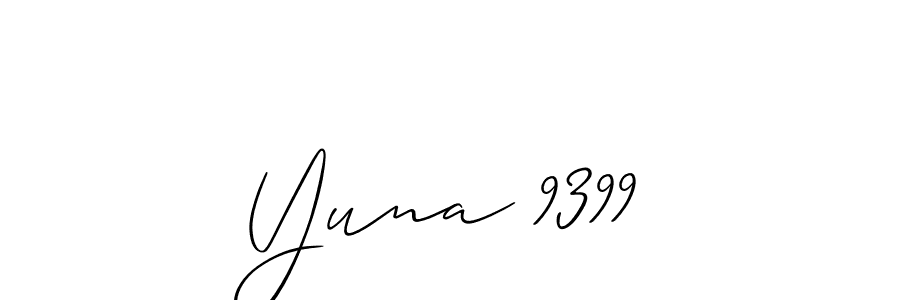 You can use this online signature creator to create a handwritten signature for the name Yuna 9399. This is the best online autograph maker. Yuna 9399 signature style 2 images and pictures png