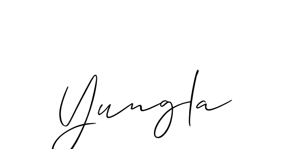 This is the best signature style for the Yungla name. Also you like these signature font (Allison_Script). Mix name signature. Yungla signature style 2 images and pictures png