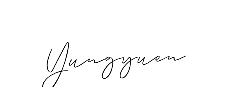 Check out images of Autograph of Yungyuen name. Actor Yungyuen Signature Style. Allison_Script is a professional sign style online. Yungyuen signature style 2 images and pictures png