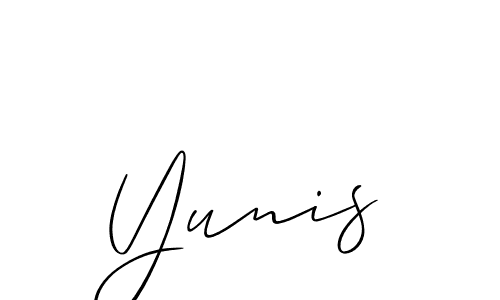 You can use this online signature creator to create a handwritten signature for the name Yunis. This is the best online autograph maker. Yunis signature style 2 images and pictures png