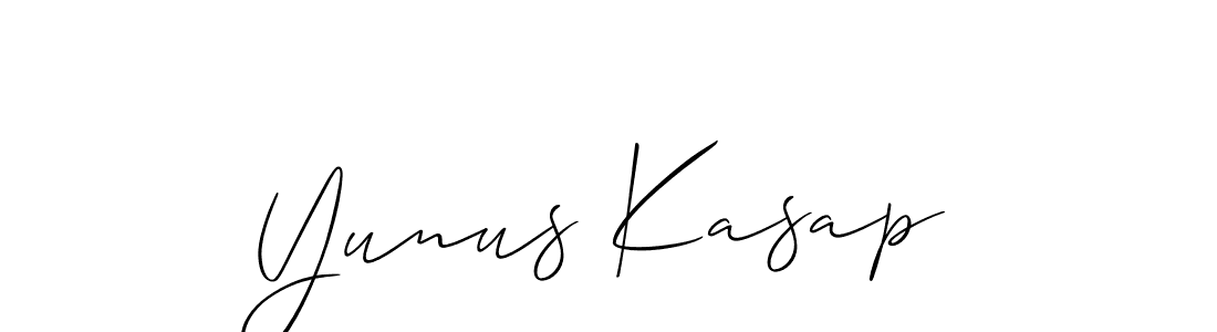 See photos of Yunus Kasap official signature by Spectra . Check more albums & portfolios. Read reviews & check more about Allison_Script font. Yunus Kasap signature style 2 images and pictures png