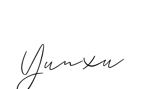 You can use this online signature creator to create a handwritten signature for the name Yunxu. This is the best online autograph maker. Yunxu signature style 2 images and pictures png