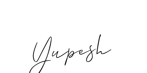 Best and Professional Signature Style for Yupesh. Allison_Script Best Signature Style Collection. Yupesh signature style 2 images and pictures png