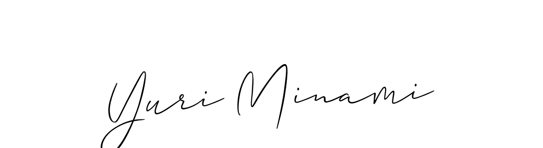 Once you've used our free online signature maker to create your best signature Allison_Script style, it's time to enjoy all of the benefits that Yuri Minami name signing documents. Yuri Minami signature style 2 images and pictures png
