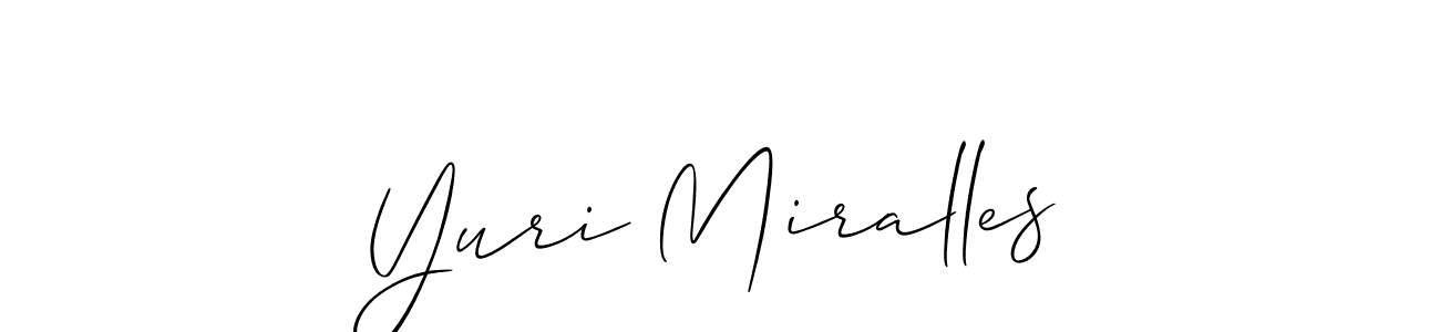 You can use this online signature creator to create a handwritten signature for the name Yuri Miralles. This is the best online autograph maker. Yuri Miralles signature style 2 images and pictures png