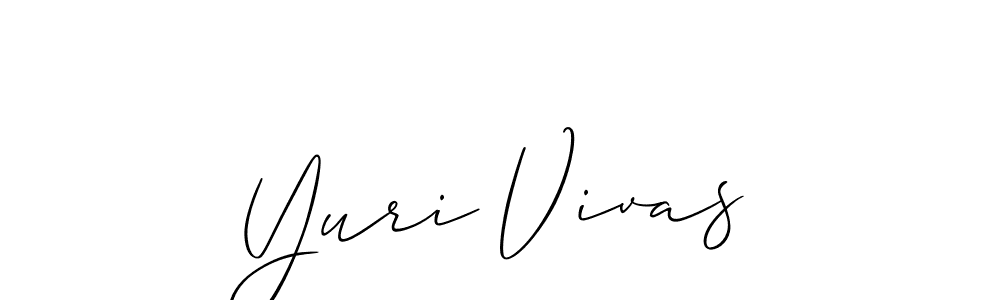Here are the top 10 professional signature styles for the name Yuri Vivas. These are the best autograph styles you can use for your name. Yuri Vivas signature style 2 images and pictures png