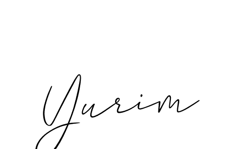 Also You can easily find your signature by using the search form. We will create Yurim name handwritten signature images for you free of cost using Allison_Script sign style. Yurim signature style 2 images and pictures png