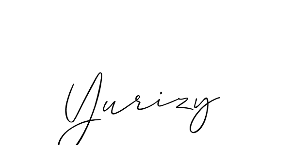 Also You can easily find your signature by using the search form. We will create Yurizy name handwritten signature images for you free of cost using Allison_Script sign style. Yurizy signature style 2 images and pictures png