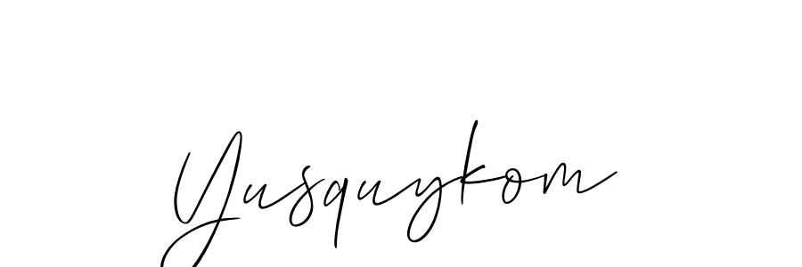 You can use this online signature creator to create a handwritten signature for the name Yusquykom. This is the best online autograph maker. Yusquykom signature style 2 images and pictures png