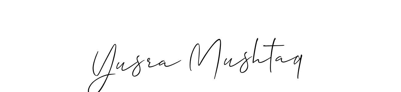 Once you've used our free online signature maker to create your best signature Allison_Script style, it's time to enjoy all of the benefits that Yusra Mushtaq name signing documents. Yusra Mushtaq signature style 2 images and pictures png