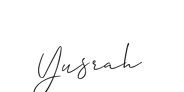 Check out images of Autograph of Yusrah name. Actor Yusrah Signature Style. Allison_Script is a professional sign style online. Yusrah signature style 2 images and pictures png