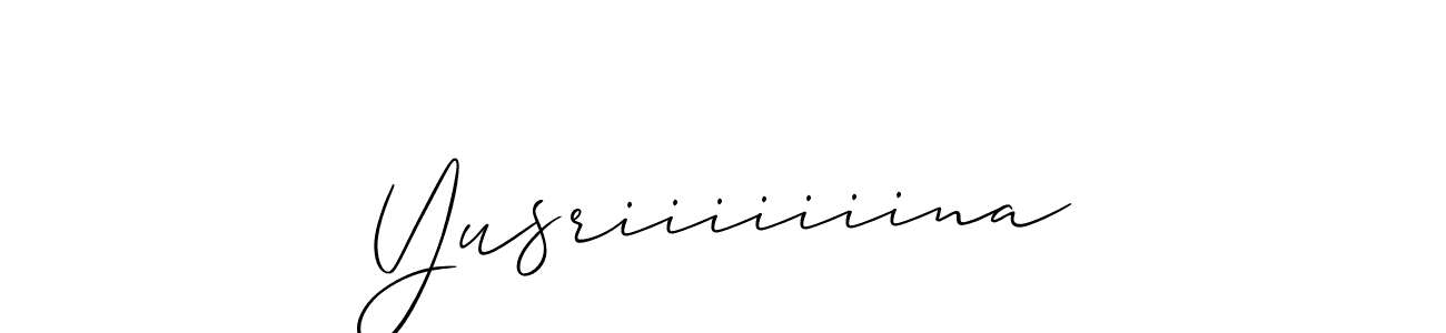 Once you've used our free online signature maker to create your best signature Allison_Script style, it's time to enjoy all of the benefits that Yusriiiiiiina name signing documents. Yusriiiiiiina signature style 2 images and pictures png