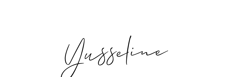 Yusseline stylish signature style. Best Handwritten Sign (Allison_Script) for my name. Handwritten Signature Collection Ideas for my name Yusseline. Yusseline signature style 2 images and pictures png