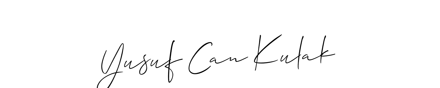 Make a beautiful signature design for name Yusuf Can Kulak. Use this online signature maker to create a handwritten signature for free. Yusuf Can Kulak signature style 2 images and pictures png