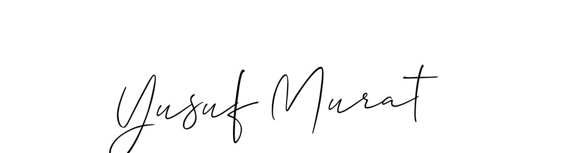 Make a beautiful signature design for name Yusuf Murat. Use this online signature maker to create a handwritten signature for free. Yusuf Murat signature style 2 images and pictures png