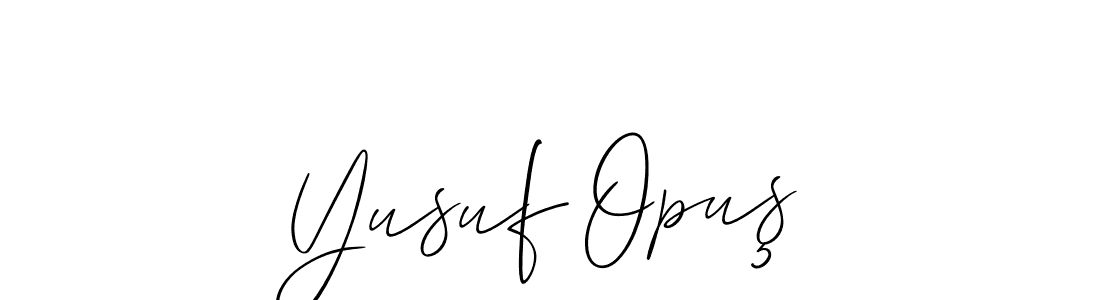 Once you've used our free online signature maker to create your best signature Allison_Script style, it's time to enjoy all of the benefits that Yusuf Opuş name signing documents. Yusuf Opuş signature style 2 images and pictures png