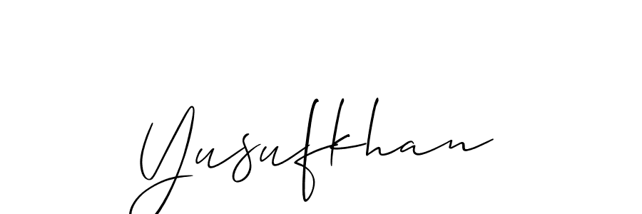 Best and Professional Signature Style for Yusufkhan. Allison_Script Best Signature Style Collection. Yusufkhan signature style 2 images and pictures png