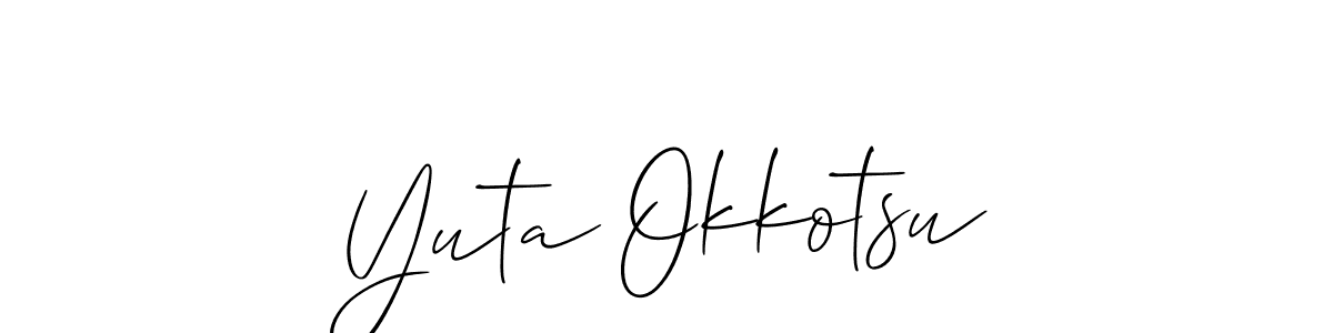 Here are the top 10 professional signature styles for the name Yuta Okkotsu. These are the best autograph styles you can use for your name. Yuta Okkotsu signature style 2 images and pictures png