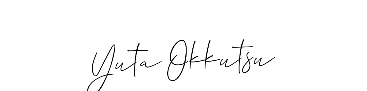 See photos of Yuta Okkutsu official signature by Spectra . Check more albums & portfolios. Read reviews & check more about Allison_Script font. Yuta Okkutsu signature style 2 images and pictures png
