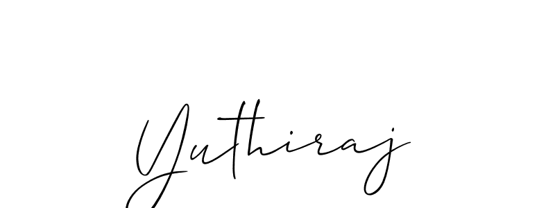 Best and Professional Signature Style for Yuthiraj. Allison_Script Best Signature Style Collection. Yuthiraj signature style 2 images and pictures png