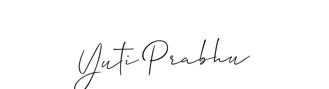 This is the best signature style for the Yuti Prabhu name. Also you like these signature font (Allison_Script). Mix name signature. Yuti Prabhu signature style 2 images and pictures png