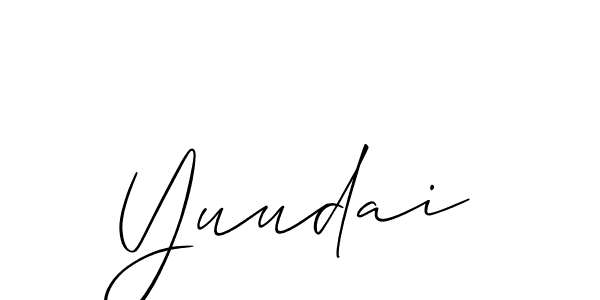 Yuudai stylish signature style. Best Handwritten Sign (Allison_Script) for my name. Handwritten Signature Collection Ideas for my name Yuudai. Yuudai signature style 2 images and pictures png
