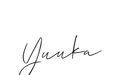 You can use this online signature creator to create a handwritten signature for the name Yuuka. This is the best online autograph maker. Yuuka signature style 2 images and pictures png