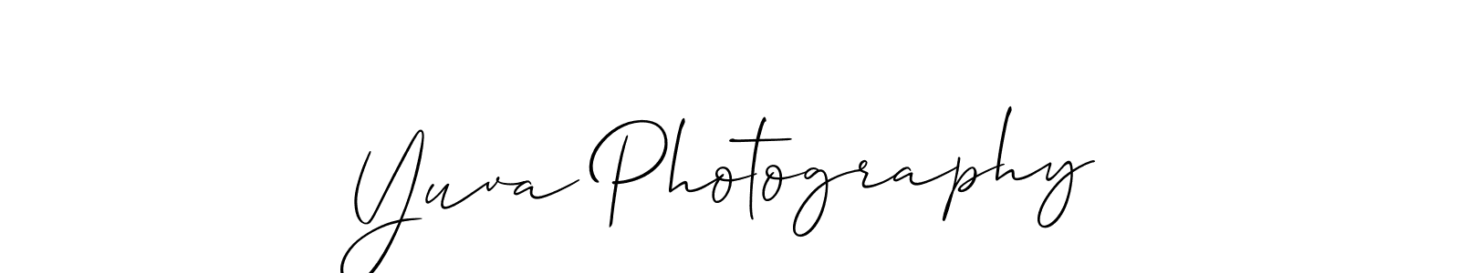 Best and Professional Signature Style for Yuva Photography. Allison_Script Best Signature Style Collection. Yuva Photography signature style 2 images and pictures png