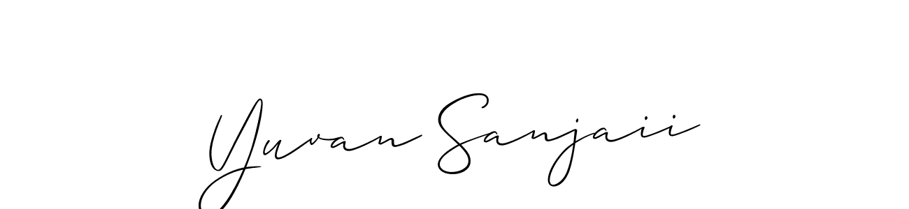 Best and Professional Signature Style for Yuvan Sanjaii. Allison_Script Best Signature Style Collection. Yuvan Sanjaii signature style 2 images and pictures png