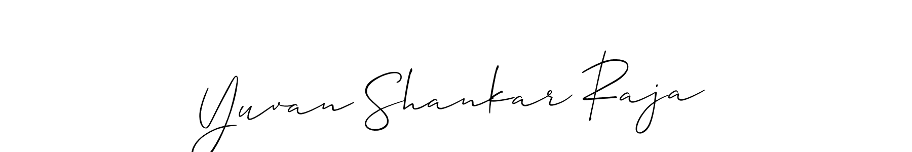 Also we have Yuvan Shankar Raja name is the best signature style. Create professional handwritten signature collection using Allison_Script autograph style. Yuvan Shankar Raja signature style 2 images and pictures png