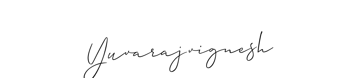 You can use this online signature creator to create a handwritten signature for the name Yuvarajvignesh. This is the best online autograph maker. Yuvarajvignesh signature style 2 images and pictures png