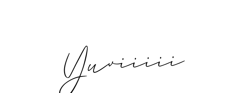 Once you've used our free online signature maker to create your best signature Allison_Script style, it's time to enjoy all of the benefits that Yuviiiii name signing documents. Yuviiiii signature style 2 images and pictures png