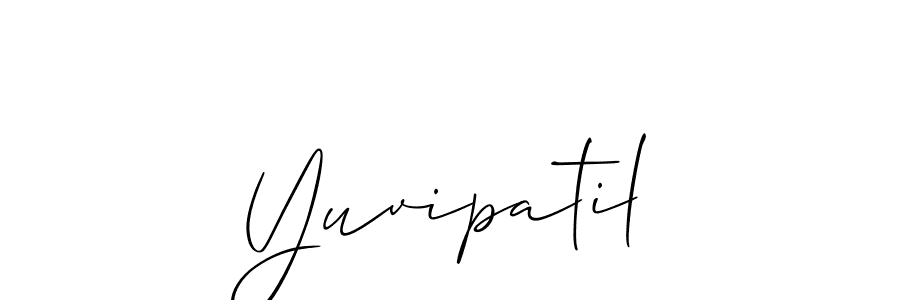 It looks lik you need a new signature style for name Yuvipatil. Design unique handwritten (Allison_Script) signature with our free signature maker in just a few clicks. Yuvipatil signature style 2 images and pictures png