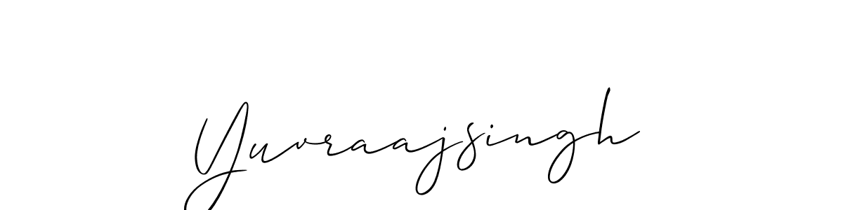 You should practise on your own different ways (Allison_Script) to write your name (Yuvraajsingh) in signature. don't let someone else do it for you. Yuvraajsingh signature style 2 images and pictures png