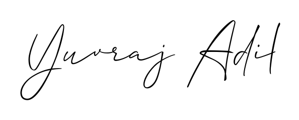 Discover how Yuvraj Adil looks in an executive cursive font (Allison_Script). Perfect for legal documents, invoices, and certificates. Yuvraj Adil signature style 2 images and pictures png