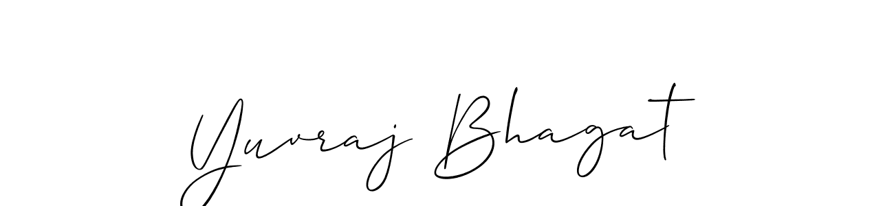 Similarly Allison_Script is the best handwritten signature design. Signature creator online .You can use it as an online autograph creator for name Yuvraj Bhagat. Yuvraj Bhagat signature style 2 images and pictures png